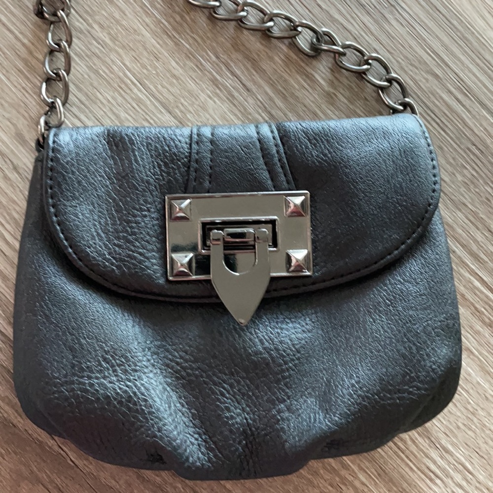 Black Studded Mini Crossbody